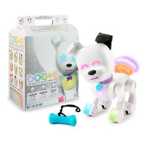 Cachorro Robô Brinquedo Dog-E Interativo C/ Som e Luz e Aplicativo C/ Brincadeiras Multikids - BR2296 BR2296