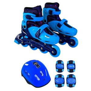 Kit de Patins Mini Travessos Vortex 4 Peças 35/38 - Unik Toys