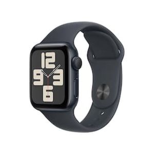 Apple Watch SE GPS, Caixa Meia-noite de Alumínio  40 mm e Pulseira Esportiva Meia-noite  M/G