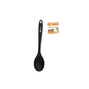 Colher Arroz Silicone Preto 27 cm