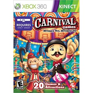 Jogo Mídia Física Canival Monkey Games Lacrado - Xbox 360