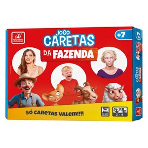 Jogo de Tabuleiro Caretas da Fazenda 6011 -Brincadeira