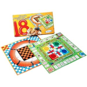 Jogo de Tabuleiro com 18 Jogos 6558.7 - Xalingo