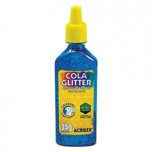 Cola Glitter 35g 204 Azul - Acrilex