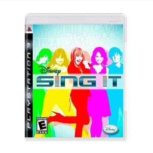 Jogo Mídia Física Disney Sing It Lacrado - PS3