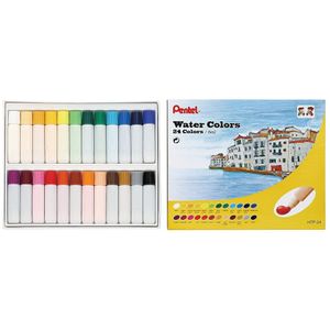 Aquarela a Base De Agua 24 Cores-Pentel