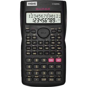 Calculadora Científica 12Digitos V-82MS Preto - Vighs