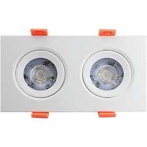 Spot Led Duplo Easy 6500K 5W Luz Branca Bronzearte