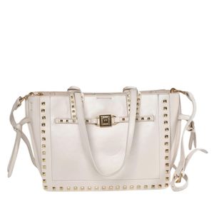 Bolsa Feminina Via Marte Tote Grande B1-123-01 Off White