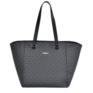 Bolsa Feminina Bag Via Marte Monograma Preto B2-523