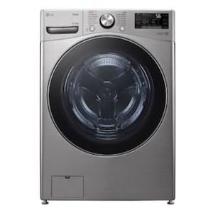 Lava e Seca LG 18Kg/10Kg com Inteligência Artificial AI DD e Wi-Fi WD18SV2S6B  Inox Look