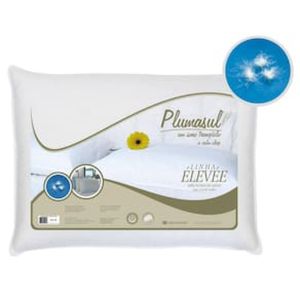 Travesseiro Plumasul com Plumas de Ganso 233 Fios 50 x 70 cm - Branco