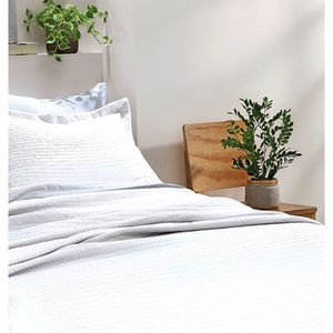 Kit Colcha Solteiro Londres Branco 2 Peças - Dohler