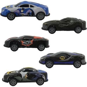 Kit Mini Carrinhos Batman Com 5 Unidades - Candide