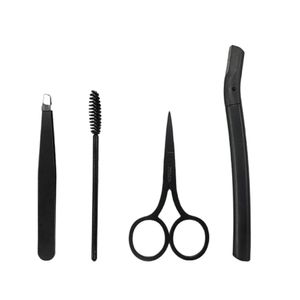 Kit Para Sobrancelha 4 Peças Preto - Quanhe