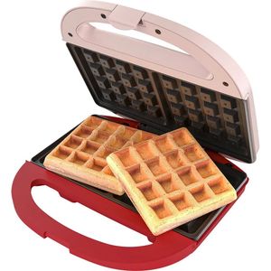 Máquina Waffles  Maker Duet 750w WAF200 127v Rosa - Cadence