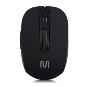 Mouse Sem Fio Multilaser MS500 6 Botoes 1600dpi MO277 Preto