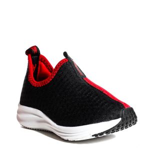 Tênis Infantil Masculino Energy Kidy Preto e Vermelho