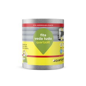 Fita Veda Tudo 0,15x10m Sleeve Alumínio Quartzolit