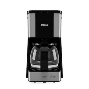 Cafeteira Elétrica Philco PCF20A 20 Xícaras com Sistema Corta Pingos e Base Aquecedora 650W - Preta