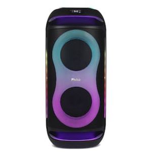 Caixa de Som Amplificada Philco PCX6702 com Bluetooth, Ex Bass, Iluminação LED e até 12h de bateria - 800W