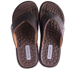 Chinelo Masculino Cartago 12452 Marrom