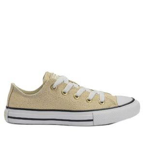 Tênis Infantil Menina Converse All Star Ck1188 Amêndoa