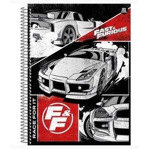 Caderno Univ.10Mat.160Fls Velozes e Furiosos Capa1-Animativa