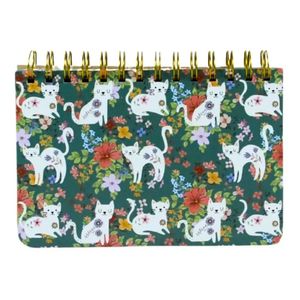 Agenda p/ Anotações Espiral 52 Páginas Gatos Capa 3 - Quanhe