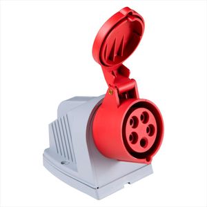 Tomada de Sobrepor Industrial 3P+N+T 16 A 380-415 Vca 6 H Tramontina