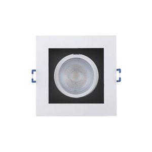 Spot de Embutir Frame 5W MR16 Preto/Luz Branca Taschibra