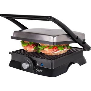 Grill Elétrico Multiuso OGRL210 Oster Inox 220v