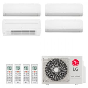 Ar Condicionado Multi Split Inverter LG 30000 BTUs Quente Frio AMNW09GSJA0 - 220V