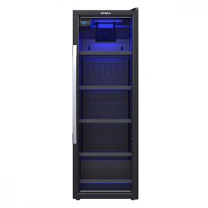 Cervejeira Venax Blue Light 209 Litros Preto Fosco EXPVQBL209PF127 - 110V