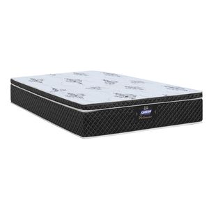 Colchão Casal Molas Ensacadas Intensivo Gazin 138x188cm Preto e Cinza