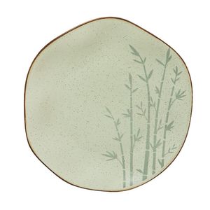 Prato Raso 27,5 cm Ryo Bambu Porcelana Oxford