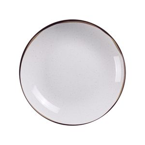 Prato Fundo em Porcelana Canyon Decorada 21 cm Tramontina