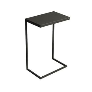 Mesa de Apoio Wire Aço Carbono Preto - LINEE