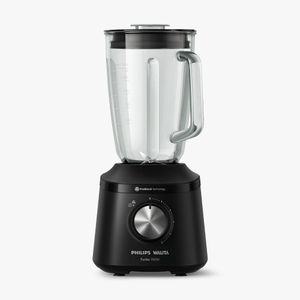 Liquidificador Philips Walita Serie 3000 Turbo Jarra De Vidro 700W Preto HR2272 127V