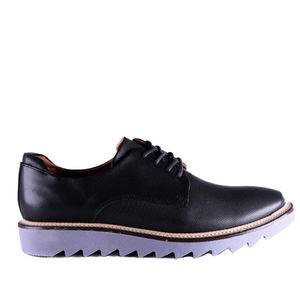 Sapato Masculino Em Couro Zariff 4301 Preto
