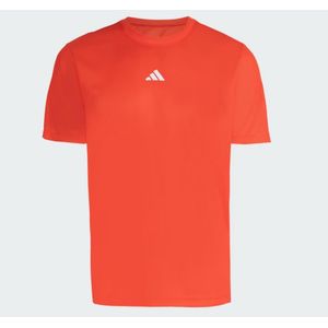 Camiseta Adidas Treino Basica Semi Impact Orange Jd5591