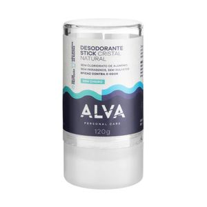 Desodorante Em Stick Alva Cristal Natural 120g