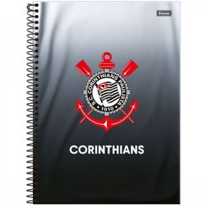 Caderno Univ. 1 Matéria 80 Folhas Corinthians Capa 5 Foroni