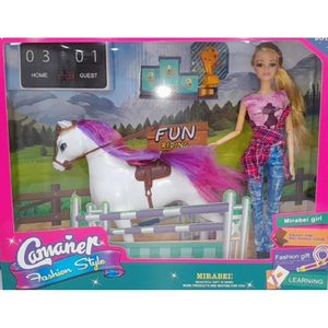 Boneca Camaner Amazona com 3 Peças N2442394 - Quanhe
