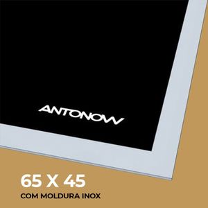 Chapa Vitrocerâmica 65 x 45 cm / Com Moldura Inox