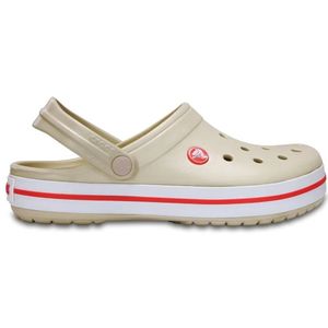 Sandalia Crocs Crocband Clog Bege/Rosa Claro