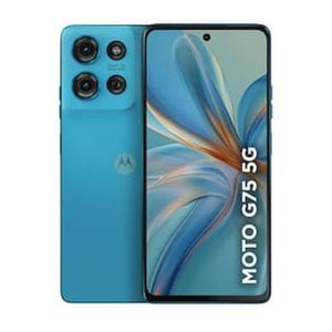 Smartphone Motorola Moto G75 Azul 5G, 256GB, 16GB RAM Boost, Processador Octa-Core, Câmera Traseira 50MP + 8MP, Selfie de 16MP e Tela de 6.8"