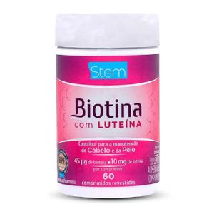 Biotina + Luteína Plus Stem 60 Comprimidos Revestidos
