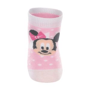 Meia Infantil Mickey Mouse Lupo Cano Médio 02004-039 Rosa