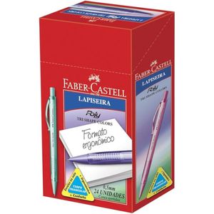 Lapiseira - Poly Tri Shape Colors 0.5mm - Cores Sortidas 24 unidades - RefLP05TSC